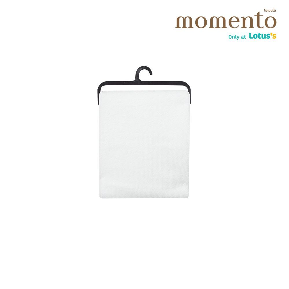 MOMENTO ผ้าขนหนูเสมือนคอตตอนขาว 15X30 นิ้ว
