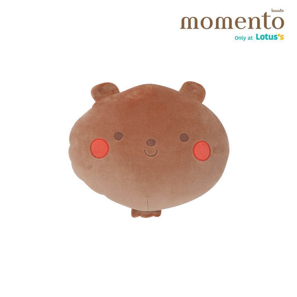 โมเมนโตหมอนอิงผ้านุ่มแอนิมอล 16.5X15 นิ้ว (คละแบบ)