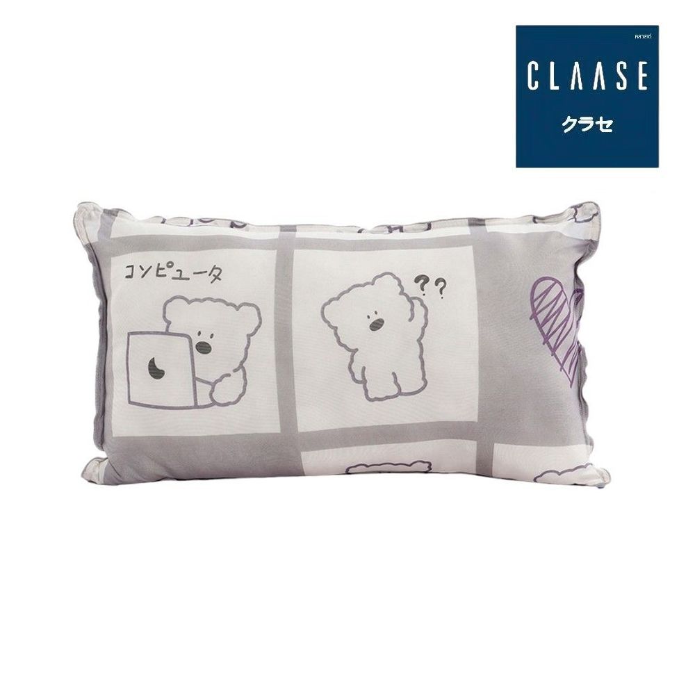 CLAASE หมอนหนุนเด็กผ้า COOL LING 14X24 นิ้ว (คละแบบ)