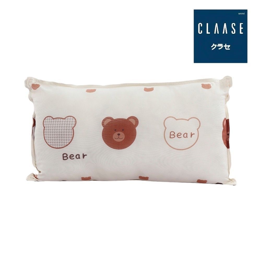 CLAASE หมอนหนุนเด็กผ้า COOL LING 14X24 นิ้ว (คละแบบ)