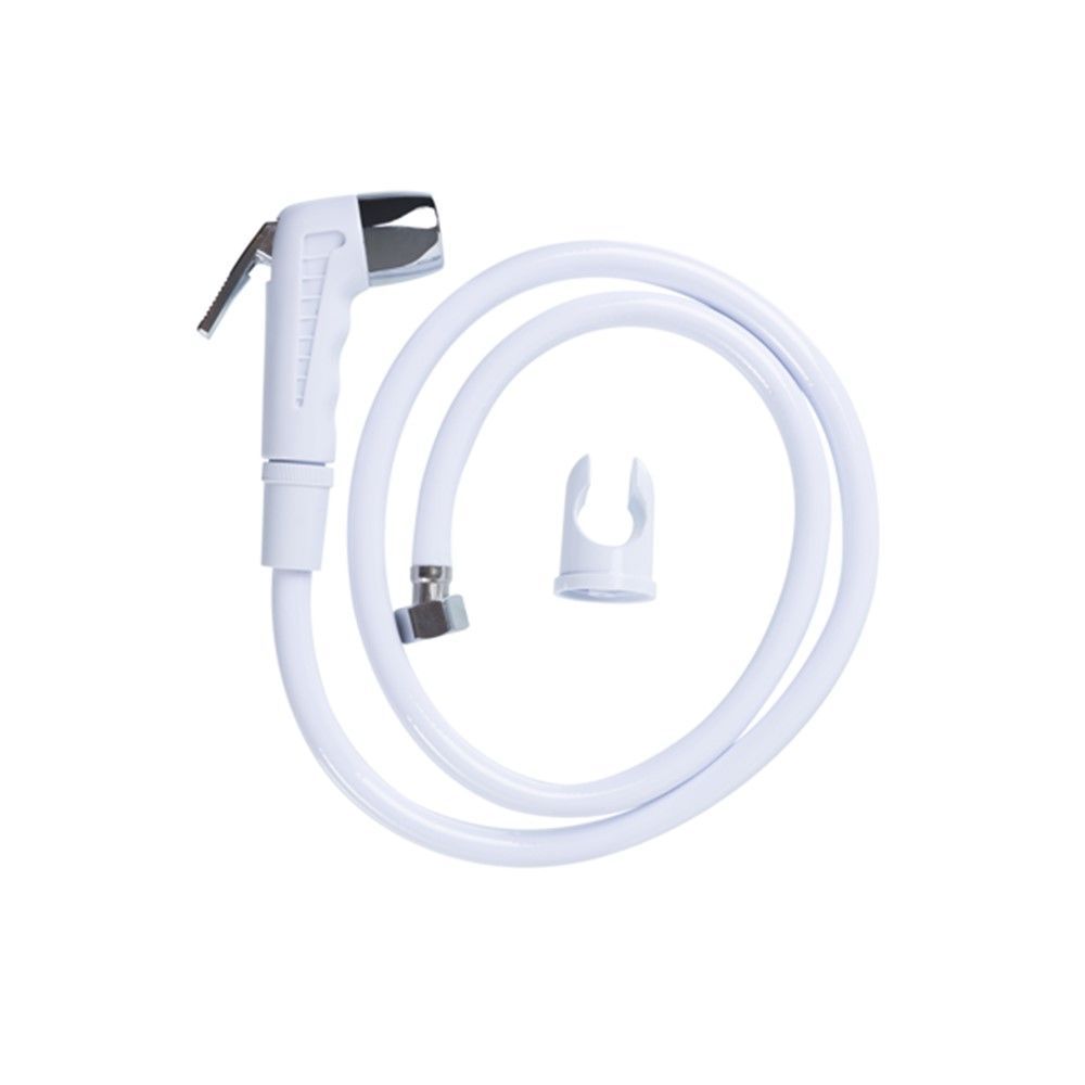 MIRRER TOILET SPRAY SET WHITE #EC-15WW