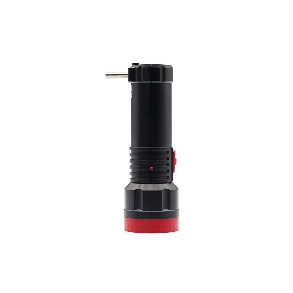 KAMISAFE ไฟฉาย USB LED KM-8955 สีดำ