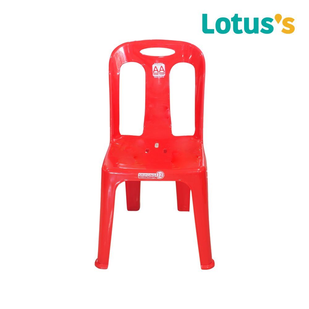 เก้าอี้พนักพิง สีแดง 50X49X81 CM. C-99 A