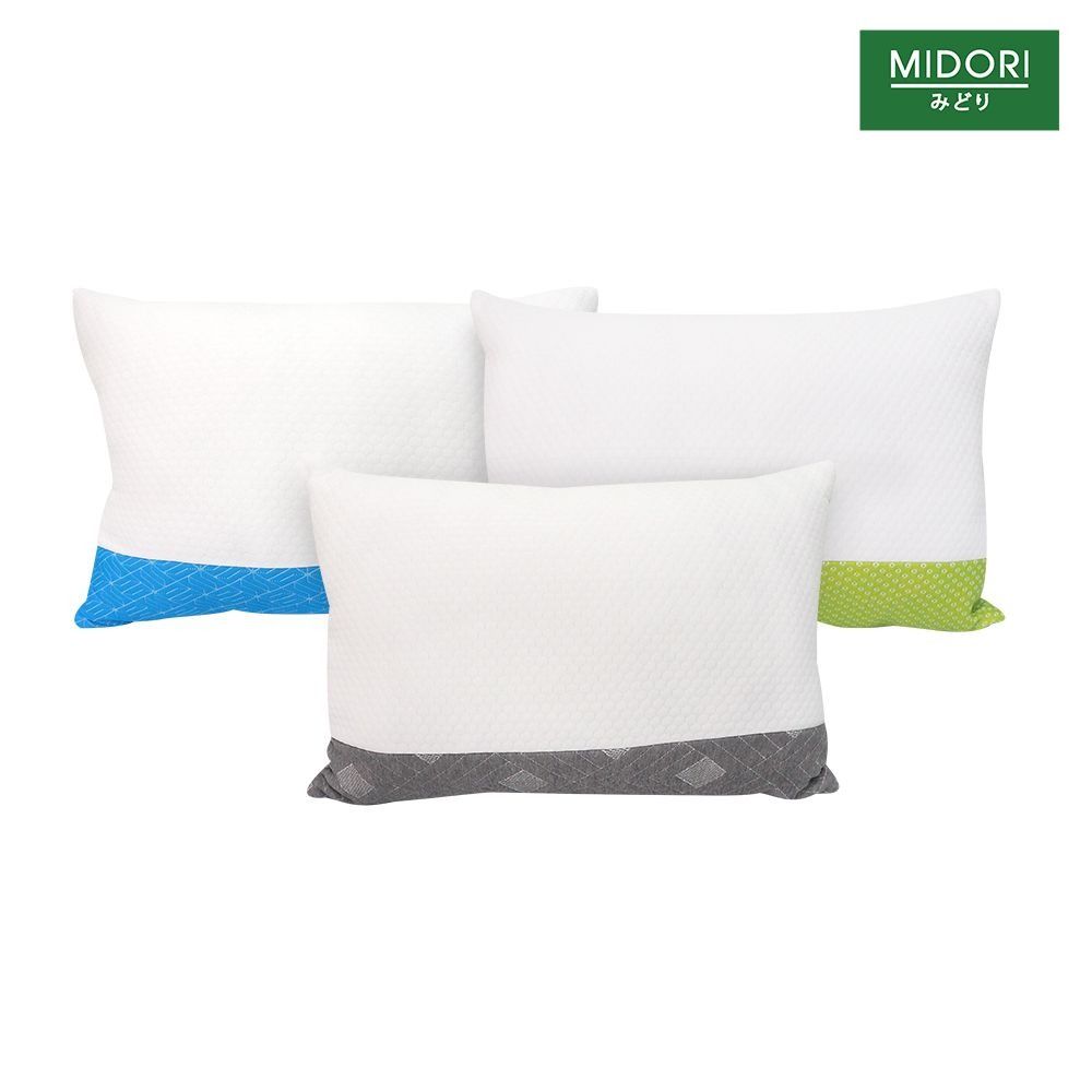 มิโดริ หมอนหนุน ผ้านุ่ม 19X29 นิ้ว(คละแบบ)
