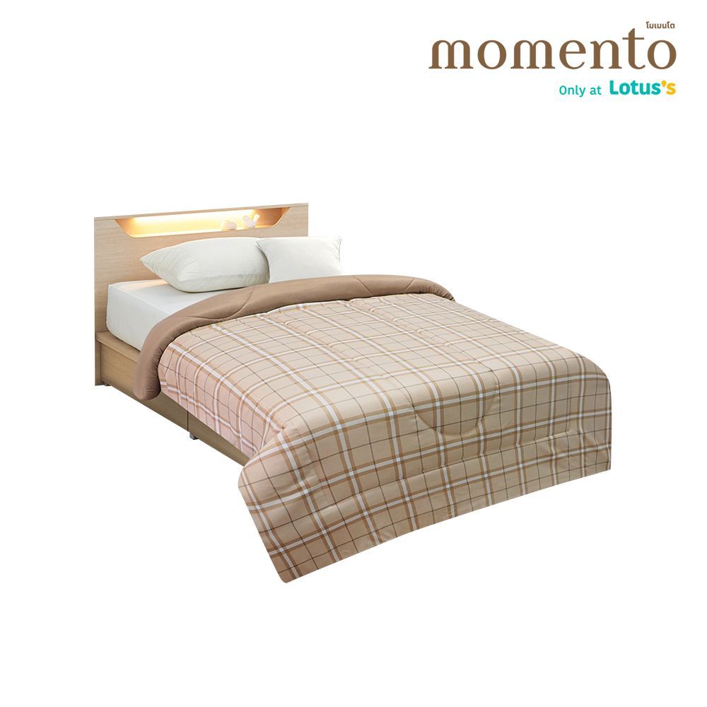 โมเมนโต ผ้านวมบางไมโครเท็กซ์ 60X80 นิ้ว (คละแบบ)