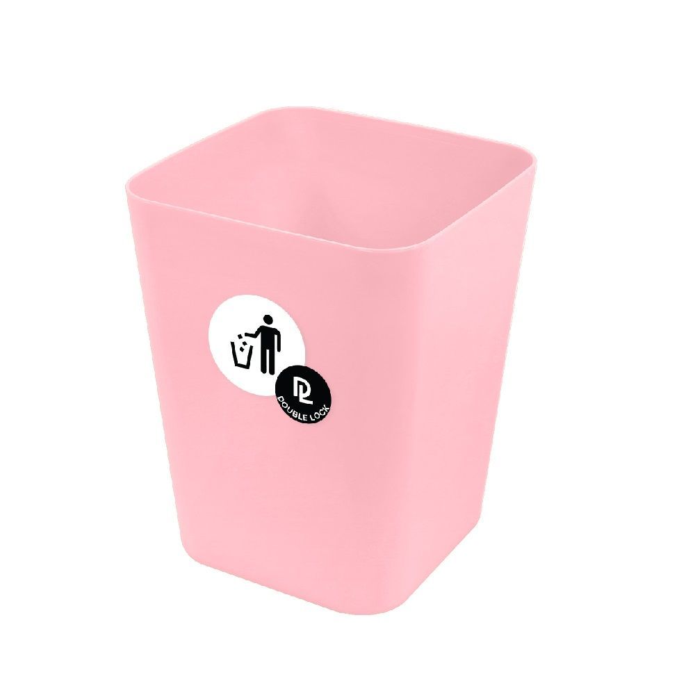 TRASH BIN PINK 12L. NO.1142