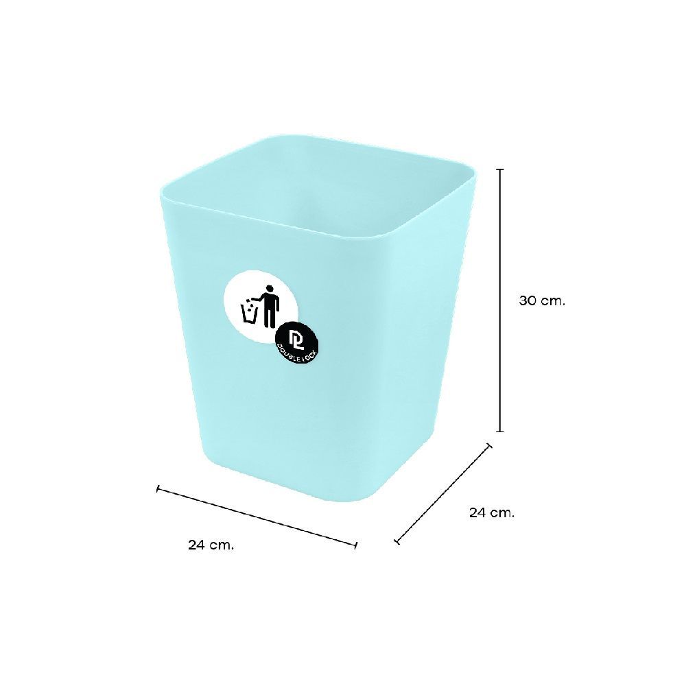 TRASH BIN BLUE 12L. NO.1142