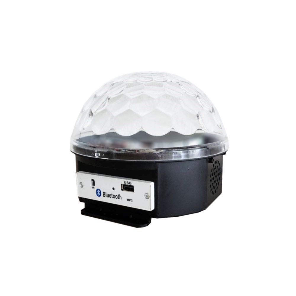 LED MAGIC CRYSTAL BALL MP3+REMOTE 1M.