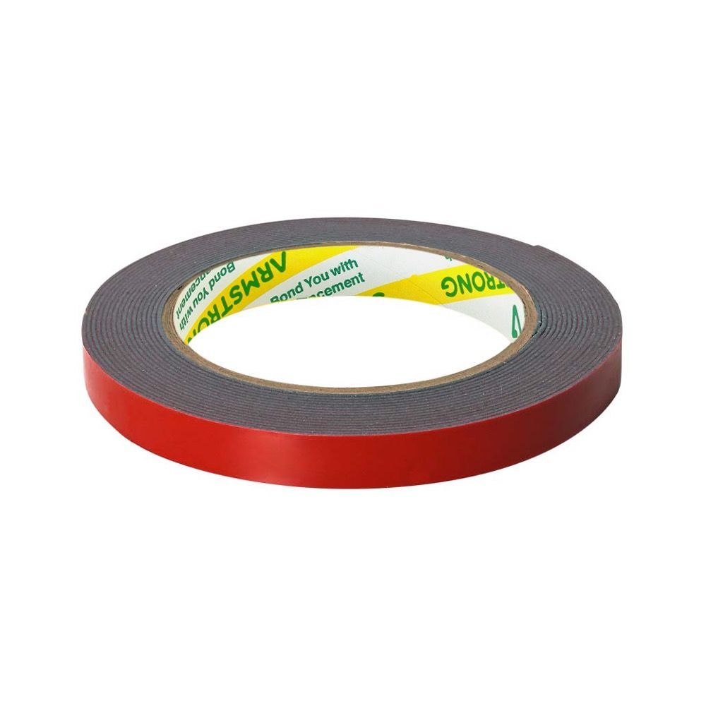 ARMSTRONG TAPE ACRYLIC FOAM GREY12MMX5M.