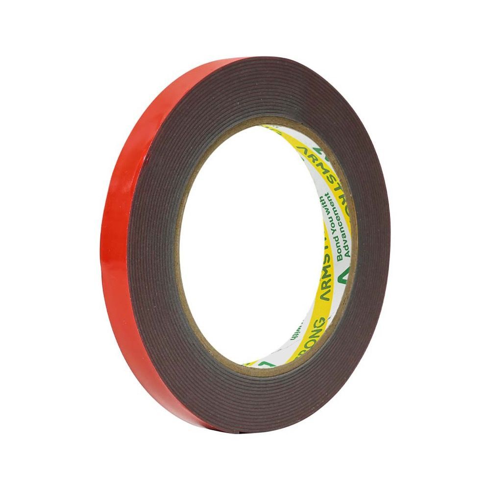 ARMSTRONG TAPE ACRYLIC FOAM GREY12MMX5M.