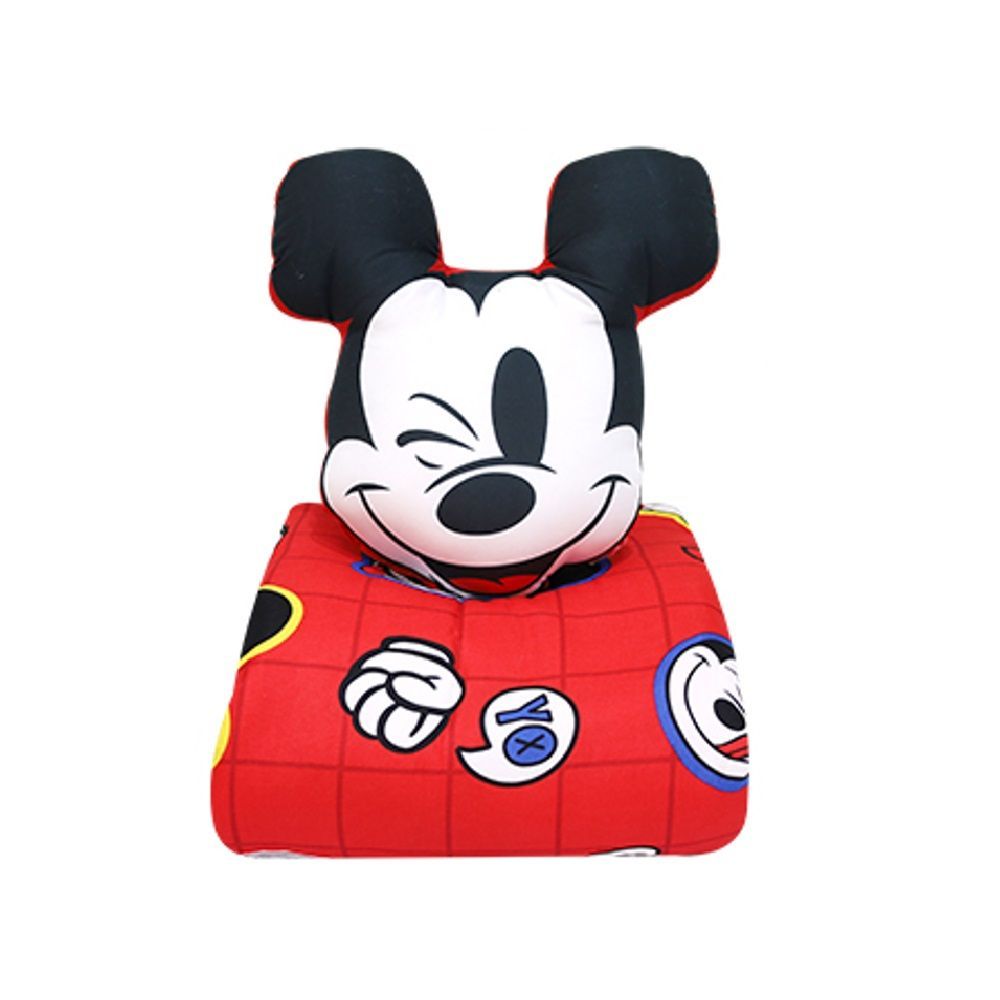 โมเมนโต หมอนไดคัทดิสนีย์และผ้านวมบาง 50X60 นิ้ว (คละแบบ)