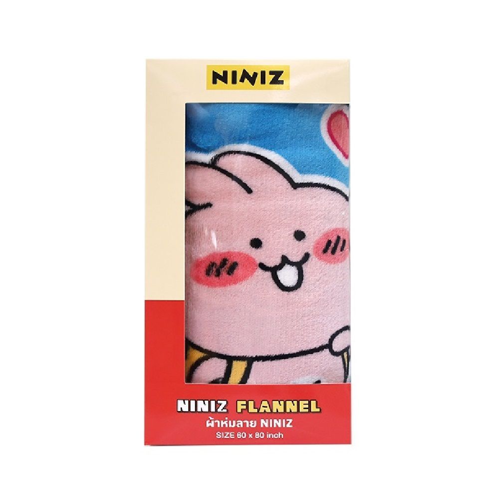 โมเมนโต ผ้าห่มแฟลนเนล 60X80 นิ้ว (คละแบบ)