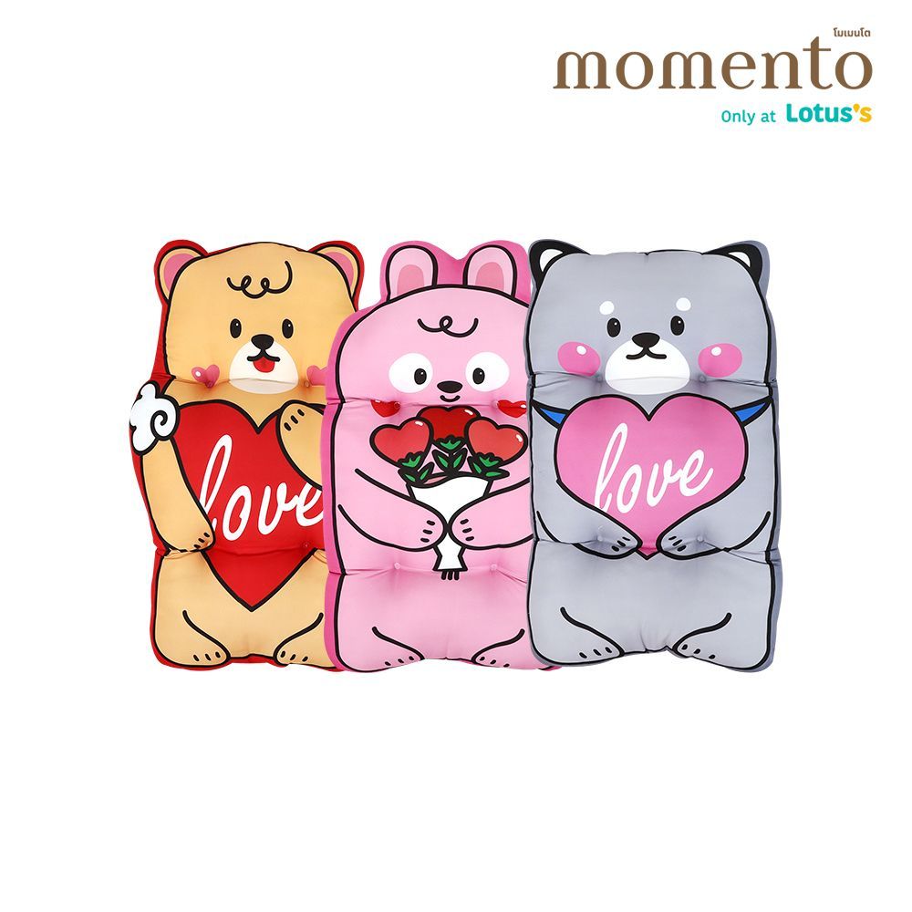 MOMENTO FOLDING CUSHION CARTOON (ASSORTED)