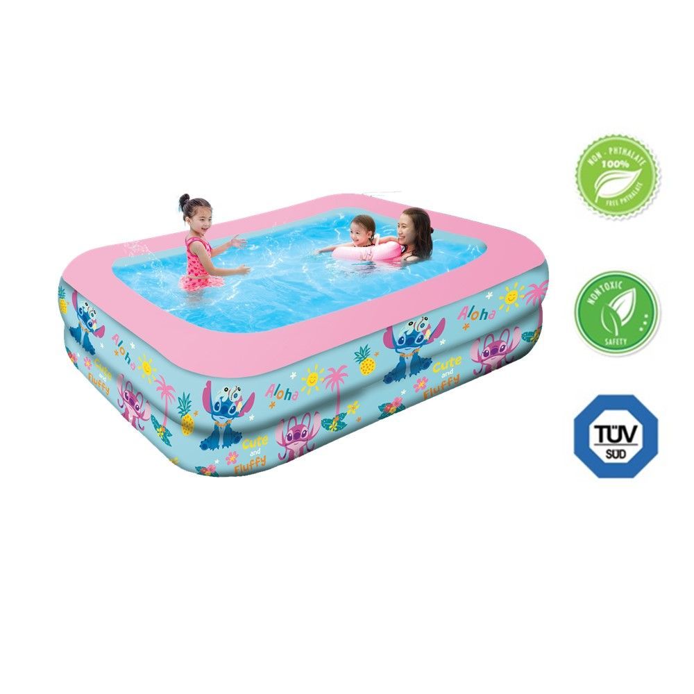 สระเหลี่ยม STITCH 2 ชั้น 2 ม.