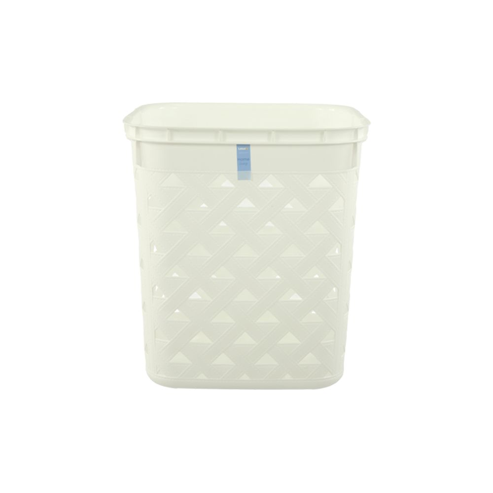 LOTUSS LAUNDRY BASKET WHITE 502