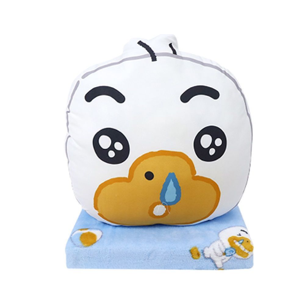 โมเมนโต หมอนไดคัท+ผ้าห่มแฟลนเนล 40X60 นิ้ว (คละแบบ)