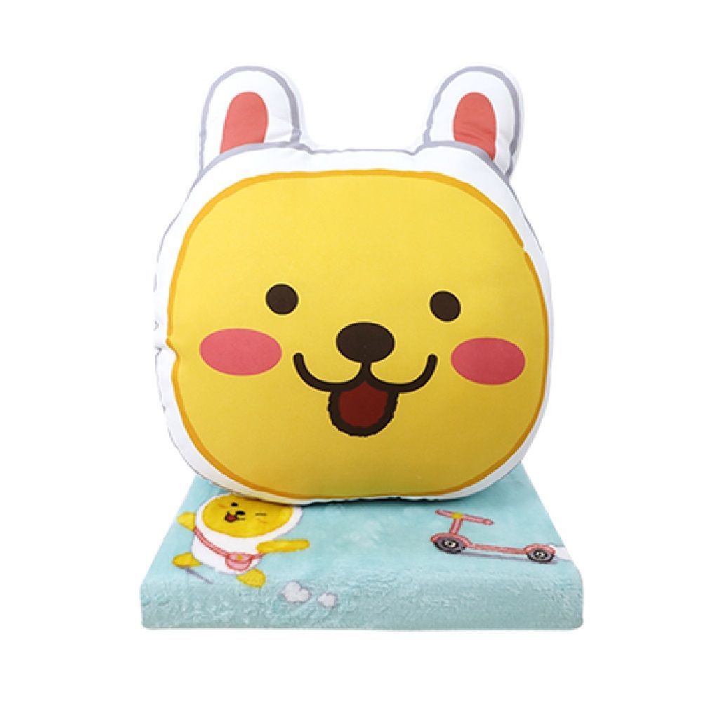 โมเมนโต หมอนไดคัท+ผ้าห่มแฟลนเนล 40X60 นิ้ว (คละแบบ)