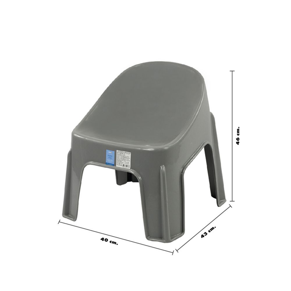 โลตัส เก้าอี้พลาสติกไซส์เล็กมินิมอล (คละสี)