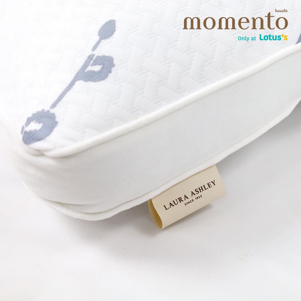 MOMENTO HEALTHY PILLOW LAURA ASHLEY WHITE 17X27 INCH