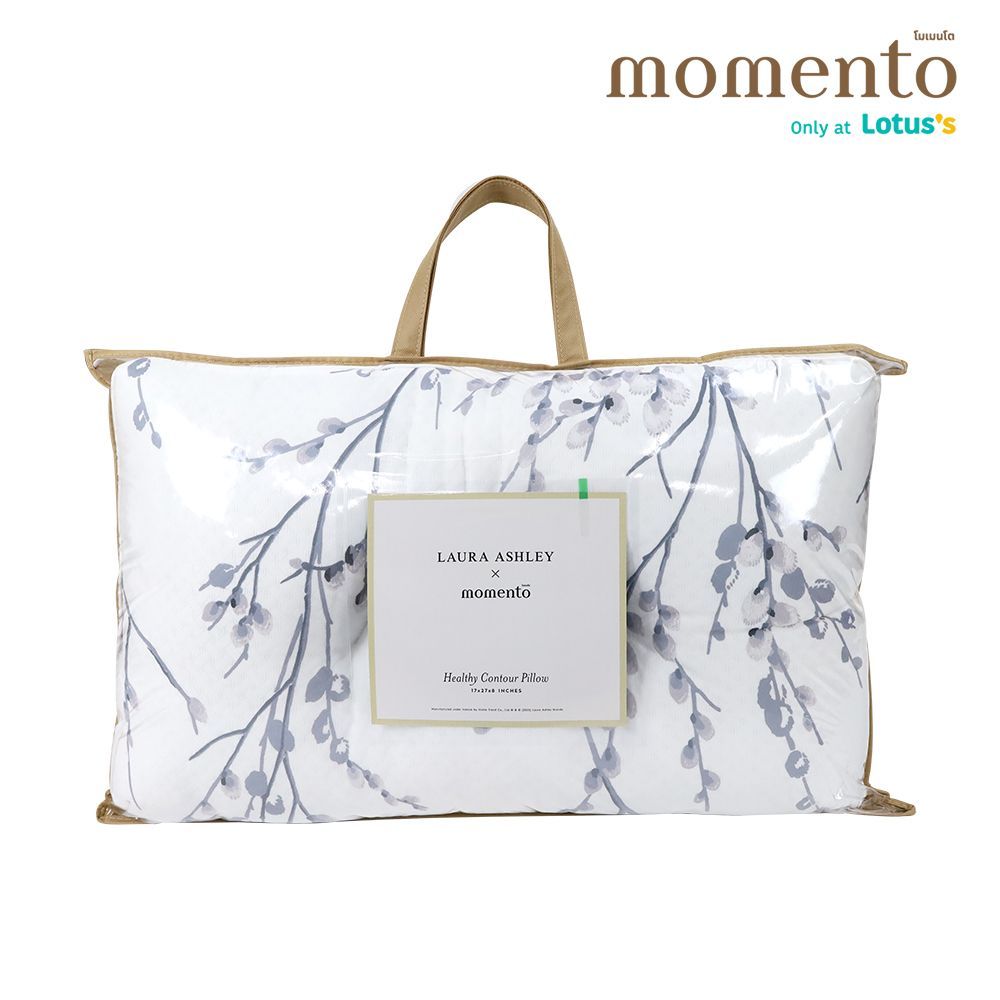 MOMENTO HEALTHY PILLOW LAURA ASHLEY WHITE 17X27 INCH
