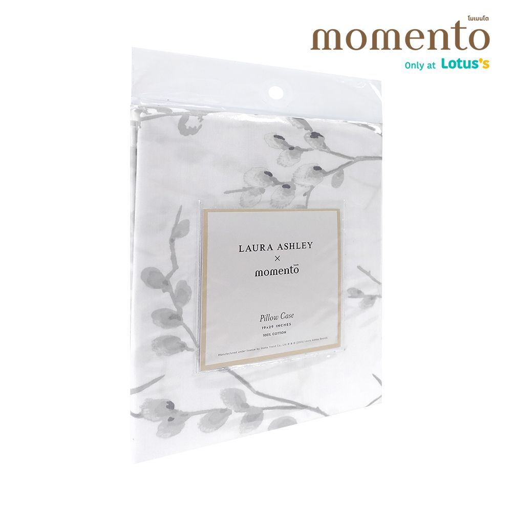 MOMENTO PILLOW CASE LAURA ASHLEY WHITE