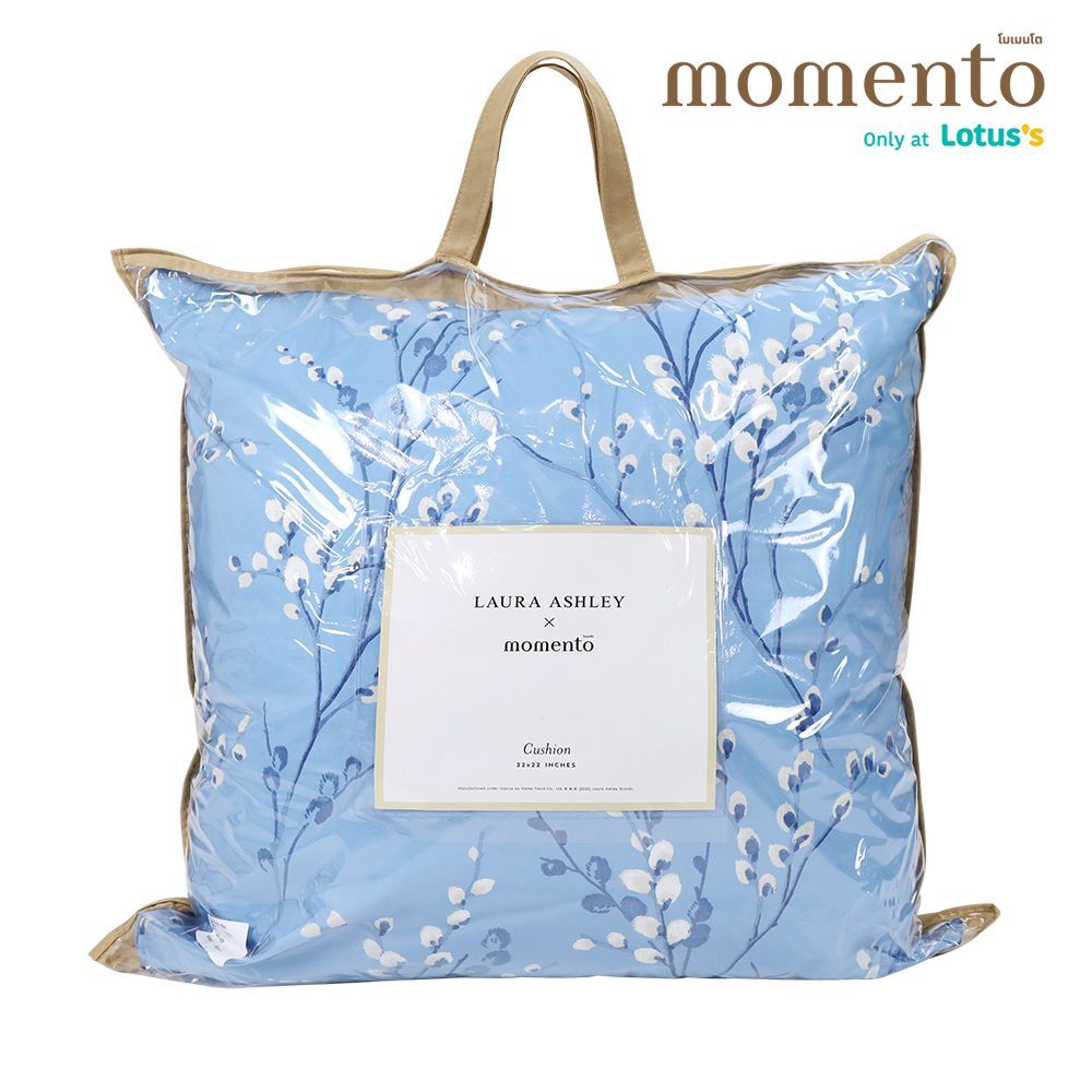 MOMENTO CUSHION LAURA ASHLEY BLUE 24X24INCH | Lotus's Shop Online