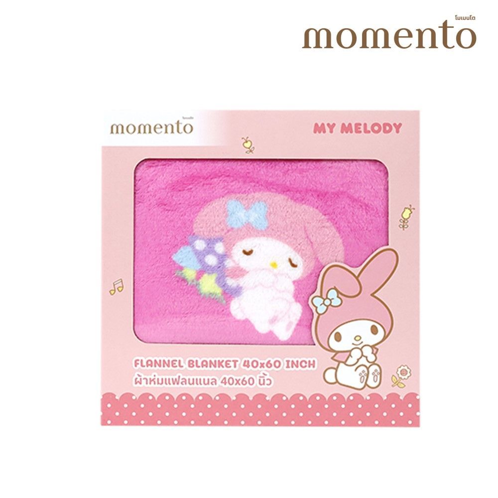 MOMENTO ผ้าห่มแฟลนเนลซานริโอ 40X60 นิ้ว (คละแบบ)