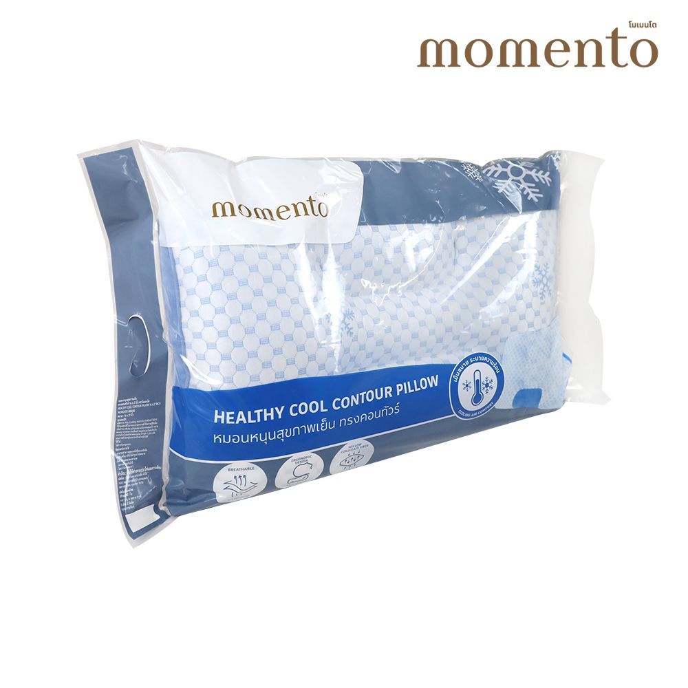 โมเมนโต หมอนหนุนสุขภาพ เย็น 40X70 ซม.