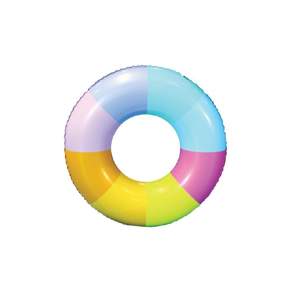 COLORFUL INFLATABLE SWIM RING 85 CM | Lotus’s Shop Online