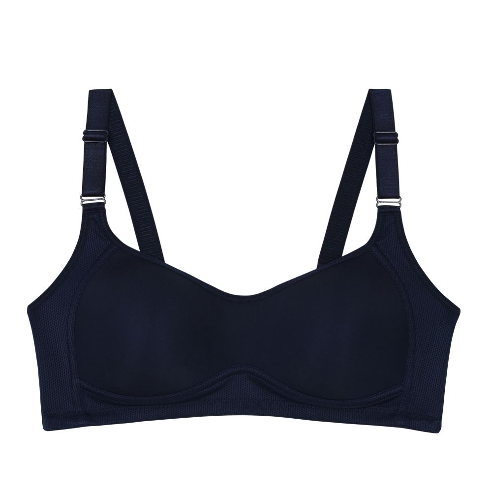BME NONWIRE BRA FULL CUP NAVY M