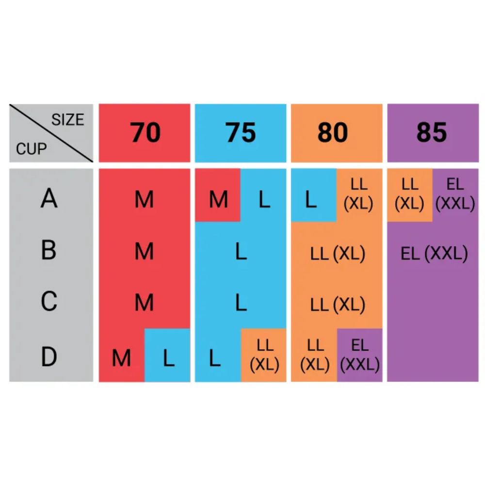 BME เสื้อชั้นในไร้โครงเต็มทรง สีน้ำเงิน M