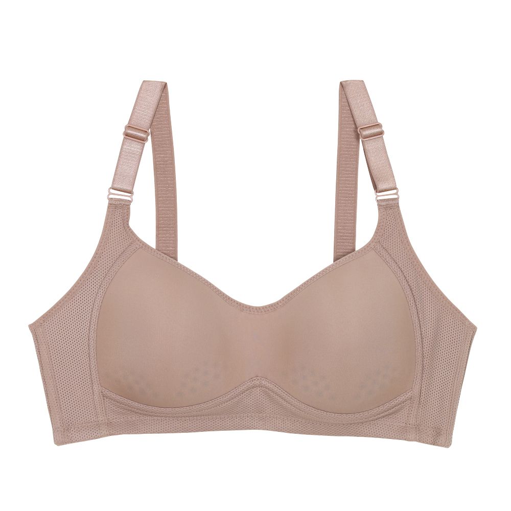 BME NONWIRE BRA FULL CUP BROWN M