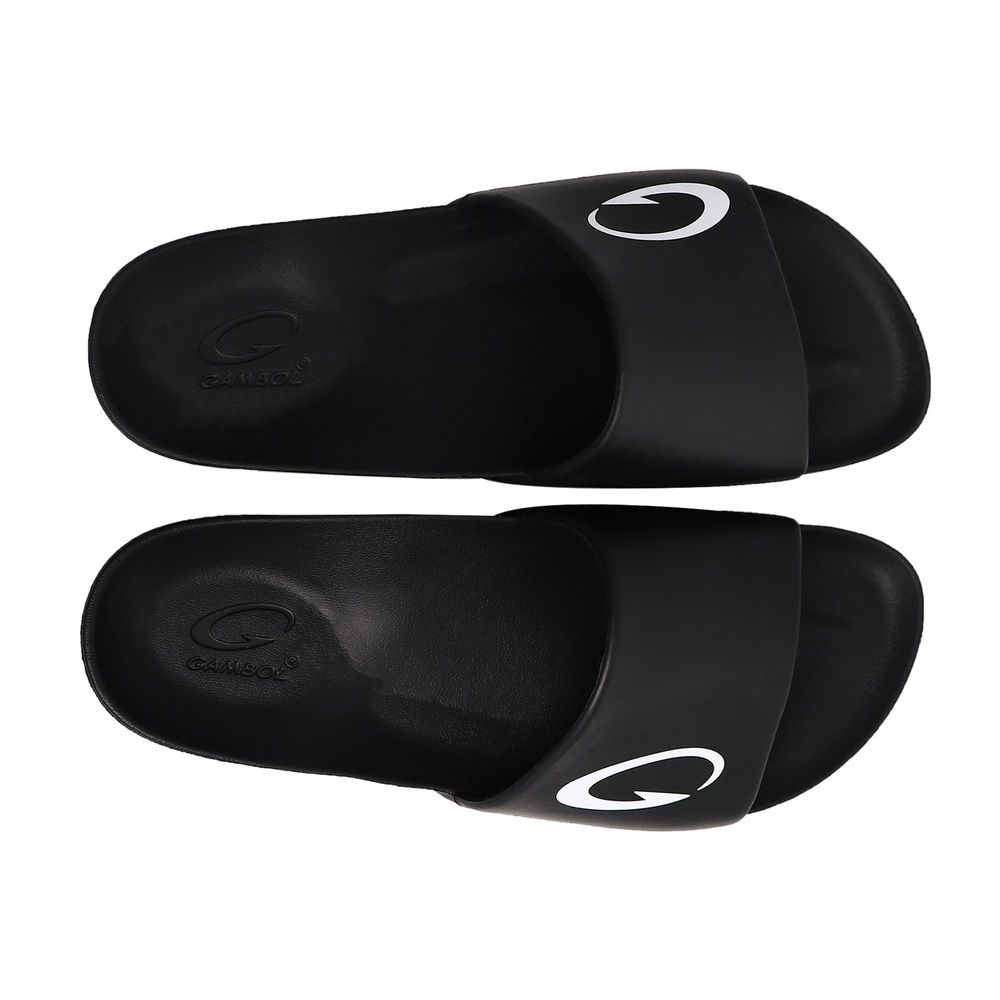 GAMBOL รองเท้าแตะสีดำ ไซส์9