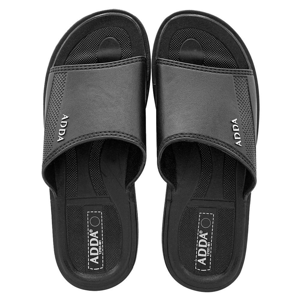 ADDA MEN SANDAL BLACK COLOR SIZE 10 | Lotus’s Shop Online