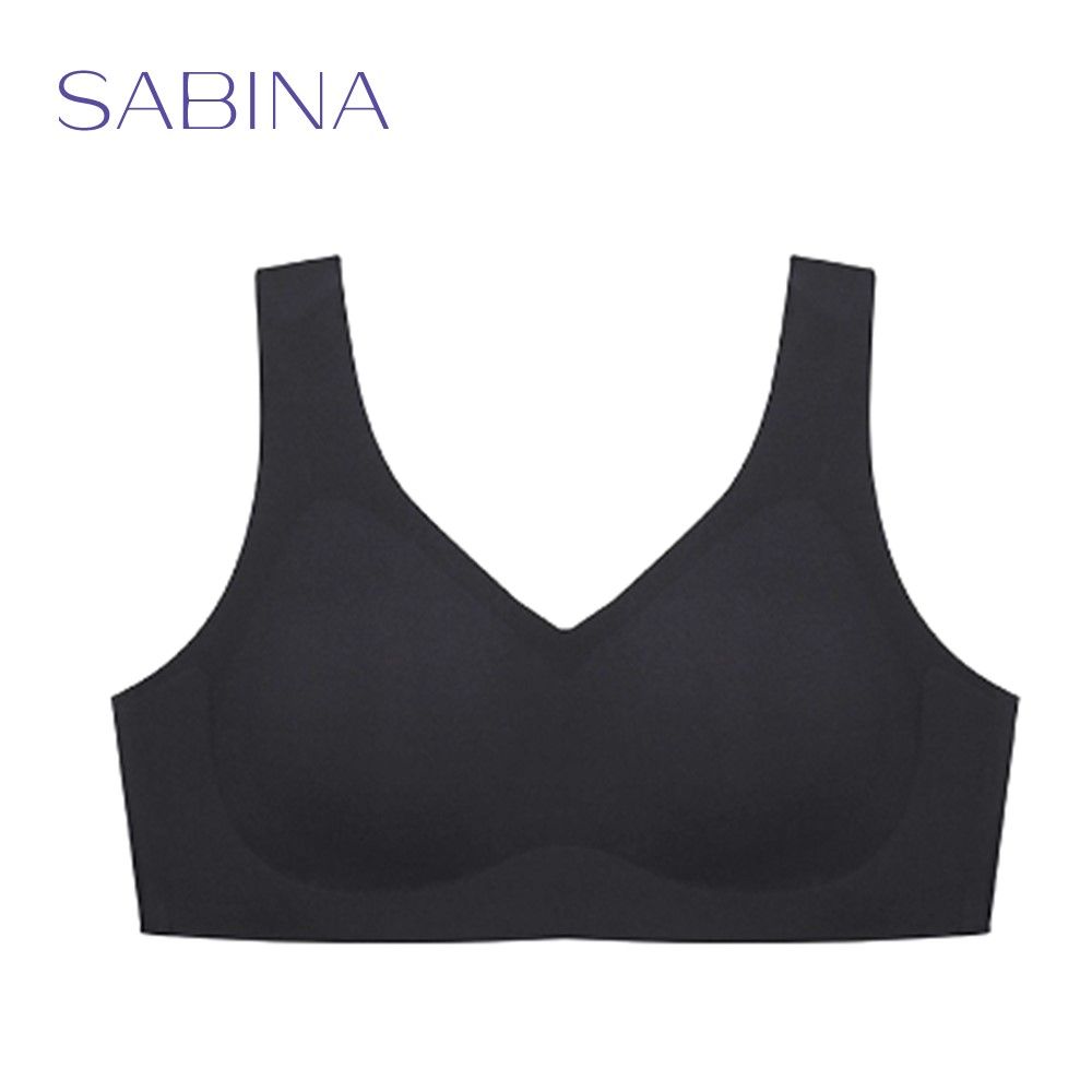 SABINA INVISIBLE WIRE BRA SBK111 BLACK SIZE L