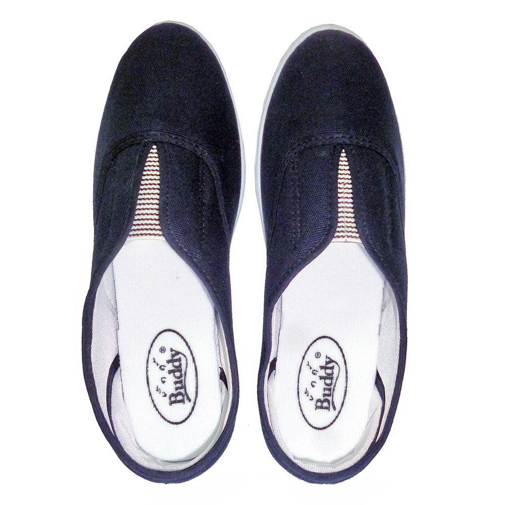 BUDDY รองเท้าผ้าใบลำลองสตรีสีกรมท่า ไซส์ 38