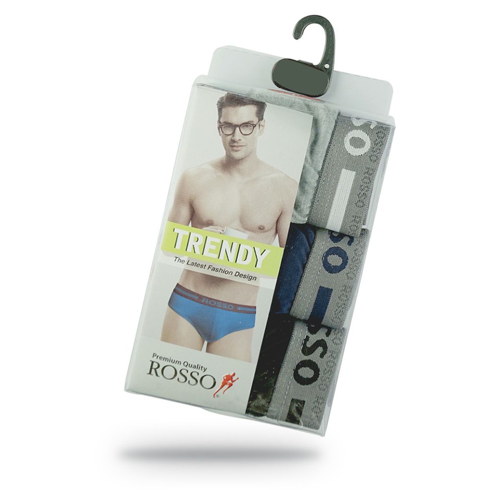 ROSSO MEN UNDERWEAR PACK 3 SIZE L