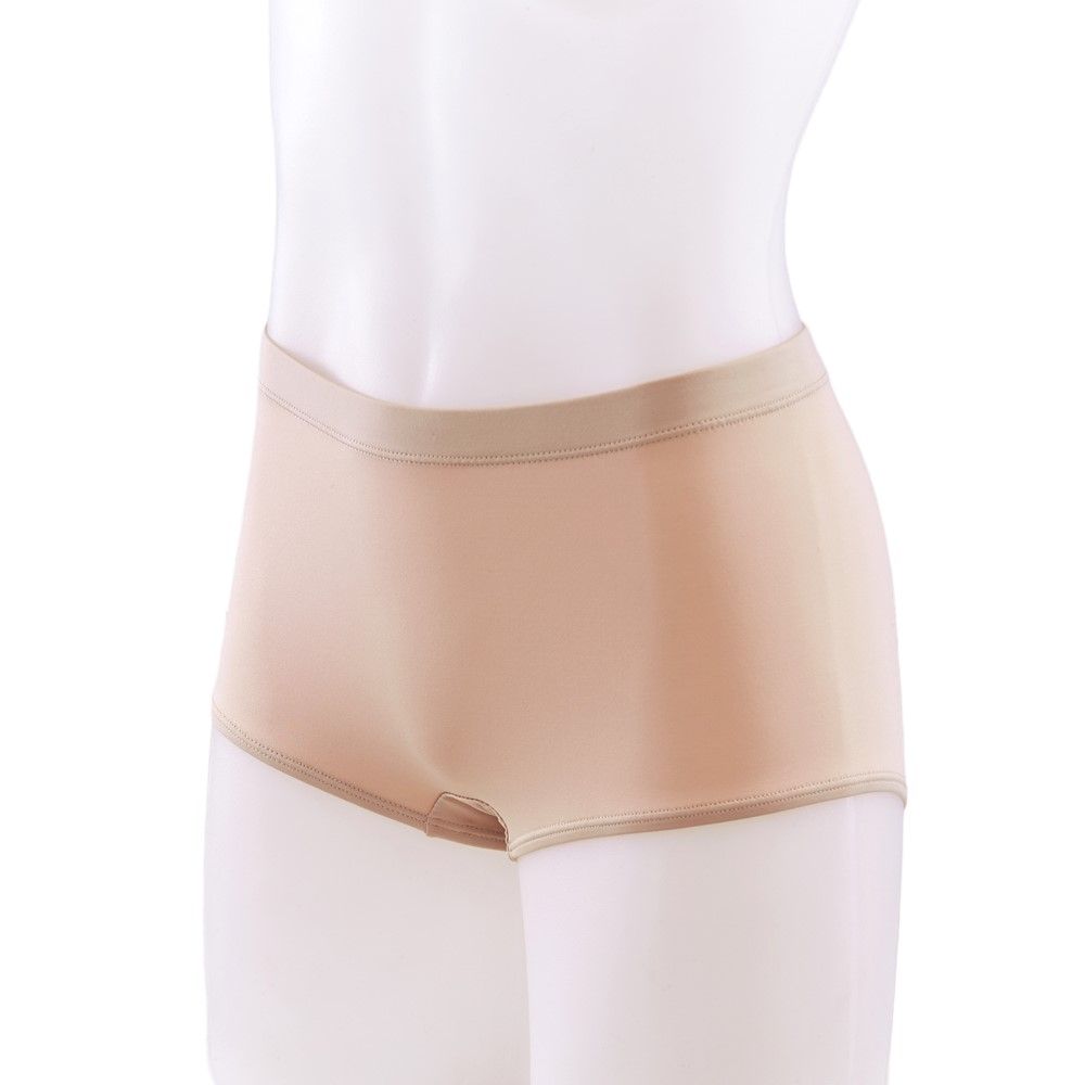 MESTYLE WOMEN PANTY SHORT MICROFIBER BEIGE COLOR SIZE XL