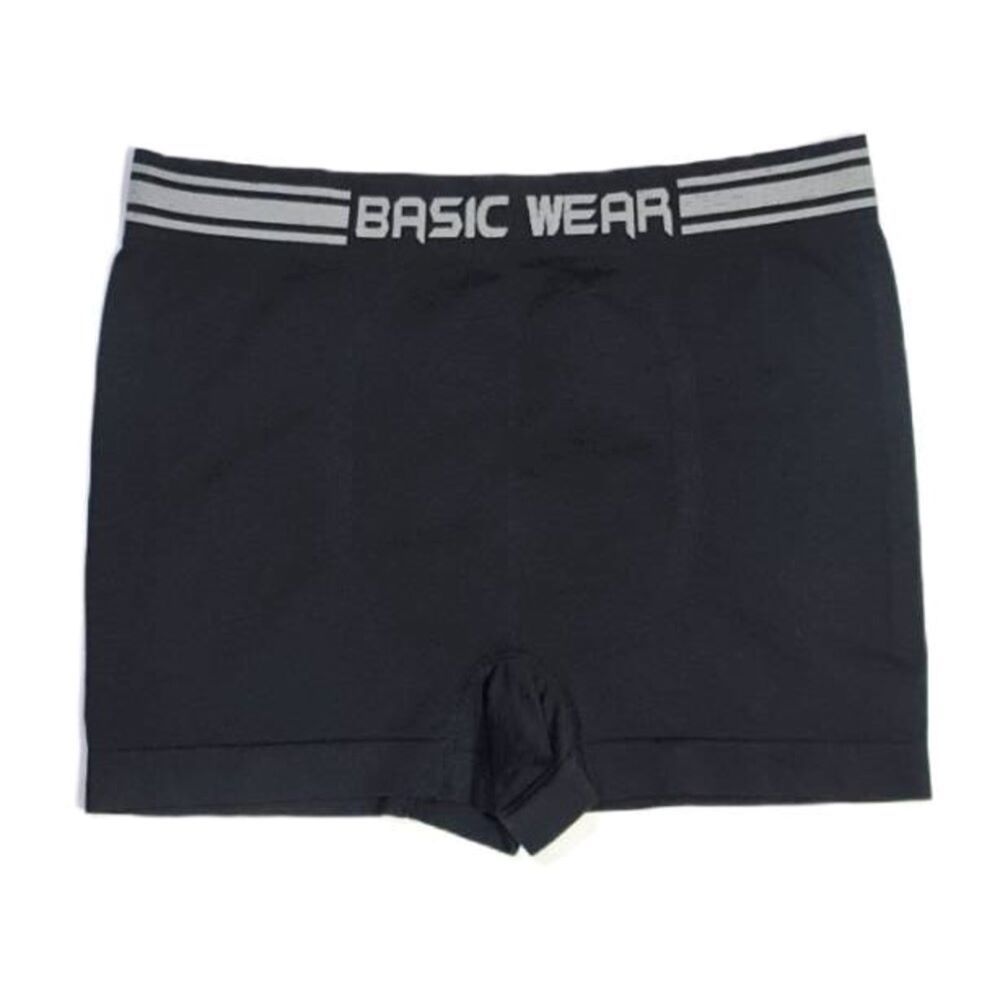 BW BASICWEAR SEAMLESS TRUNK P1 BLACK SIZE 2XL