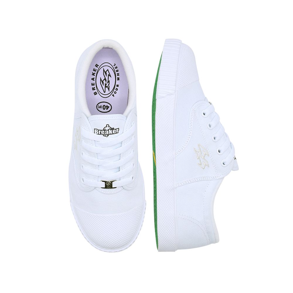 BREAKER รองเท้าผ้าใบ รุ่น4X4/L สีขาว ไซซ์ 43