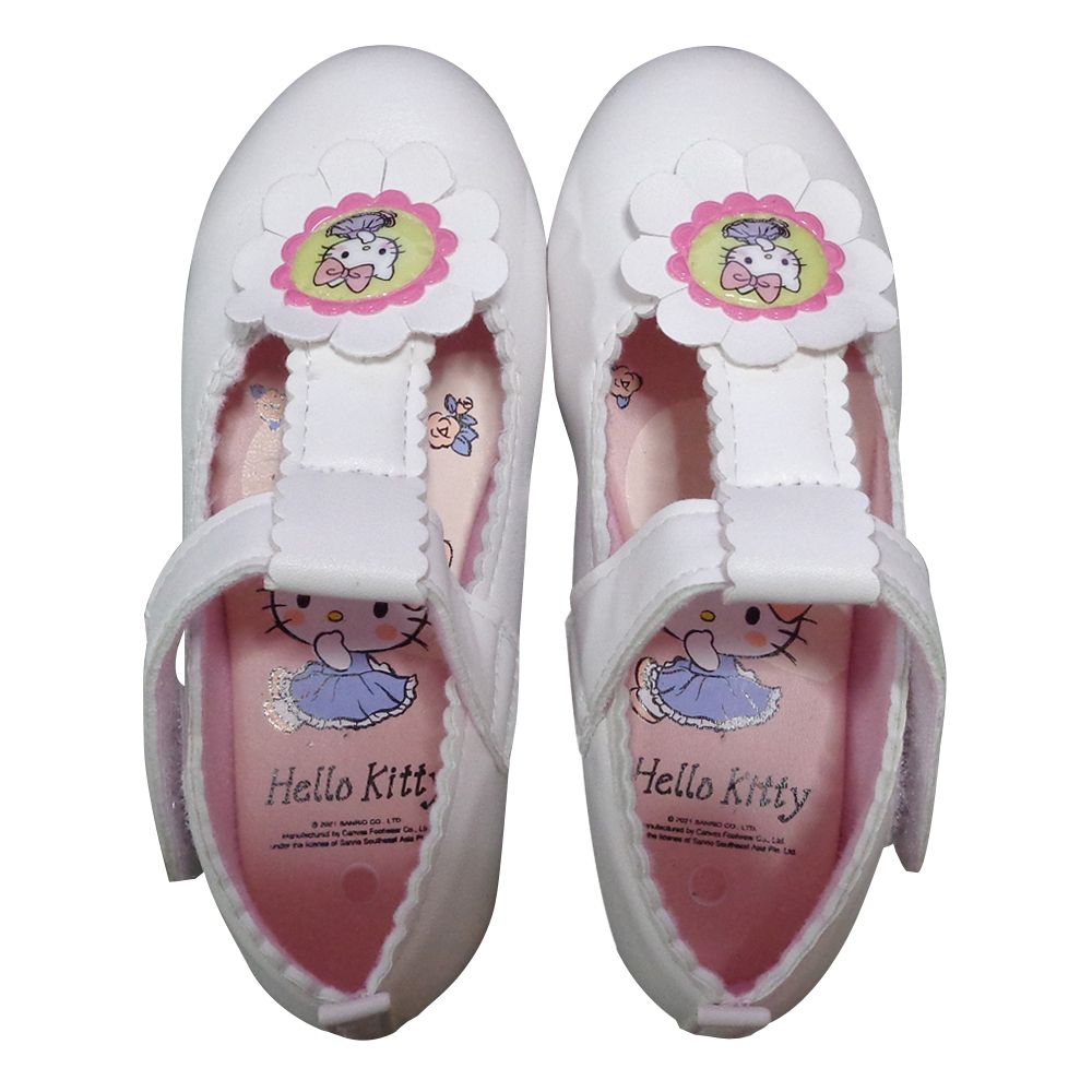GIRL CASUAL SHOES KITTY WHITE SIZE 27