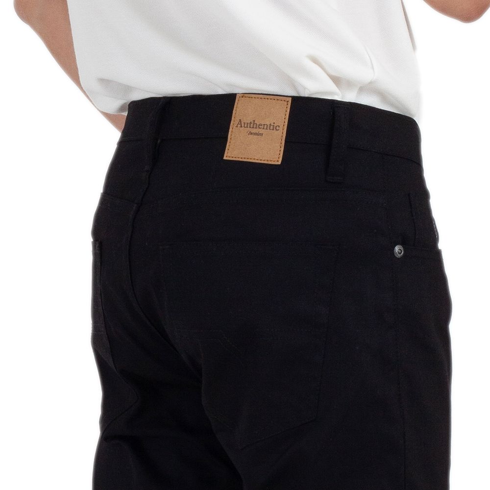 MESTYLE กางเกงผ้าทวิล SLIM FIT สีดำ ไซซ์ 36