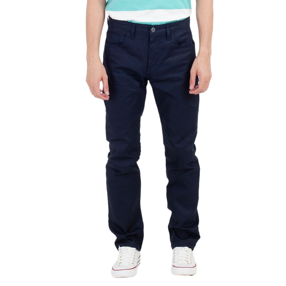 MESTYLE กางเกงผ้าทวิล SLIM FIT สีกรมท่า ไซซ์ 38