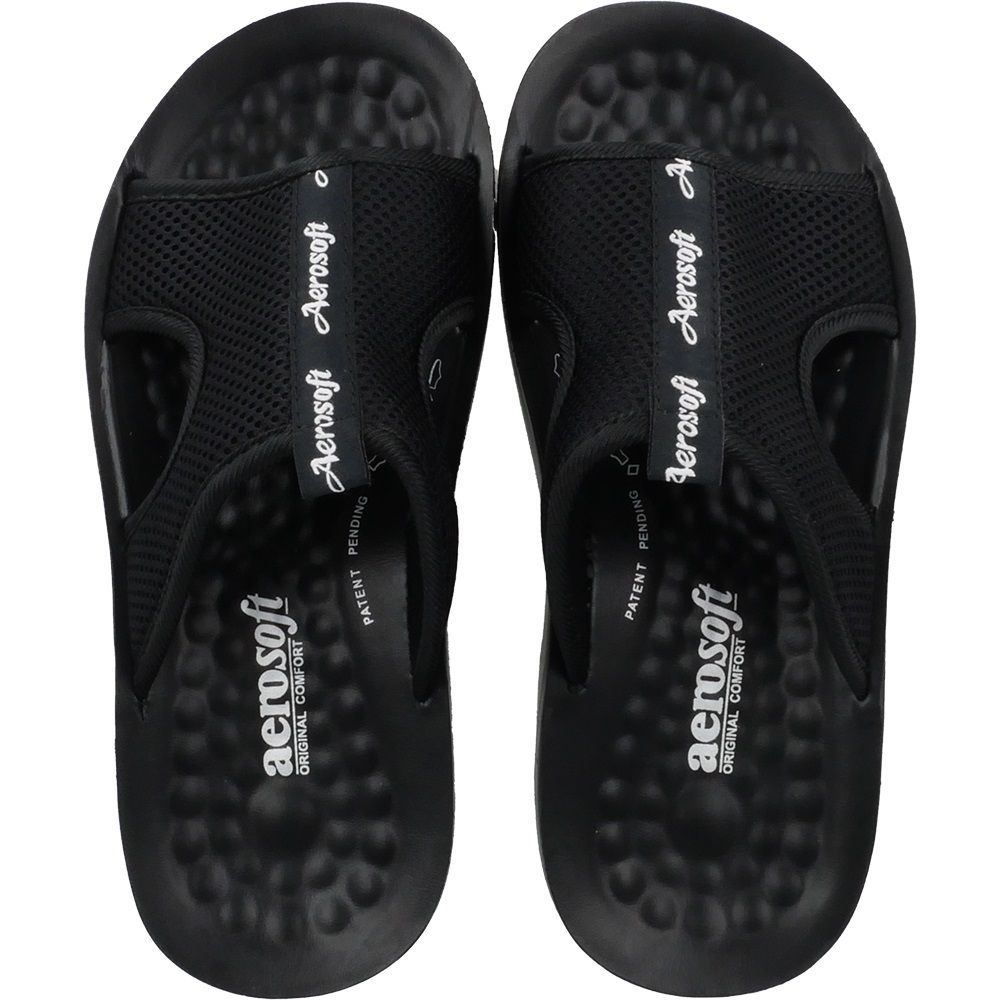 AEROSOFT MEN SANDAL BLACK SIZE 42