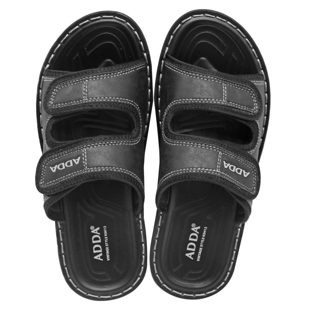 ADDA รองเท้าแตะหนังPUบุรุษสีดำ ไซส์ 7 | Lotus’s Shop Online โลตัส ช้อป ...