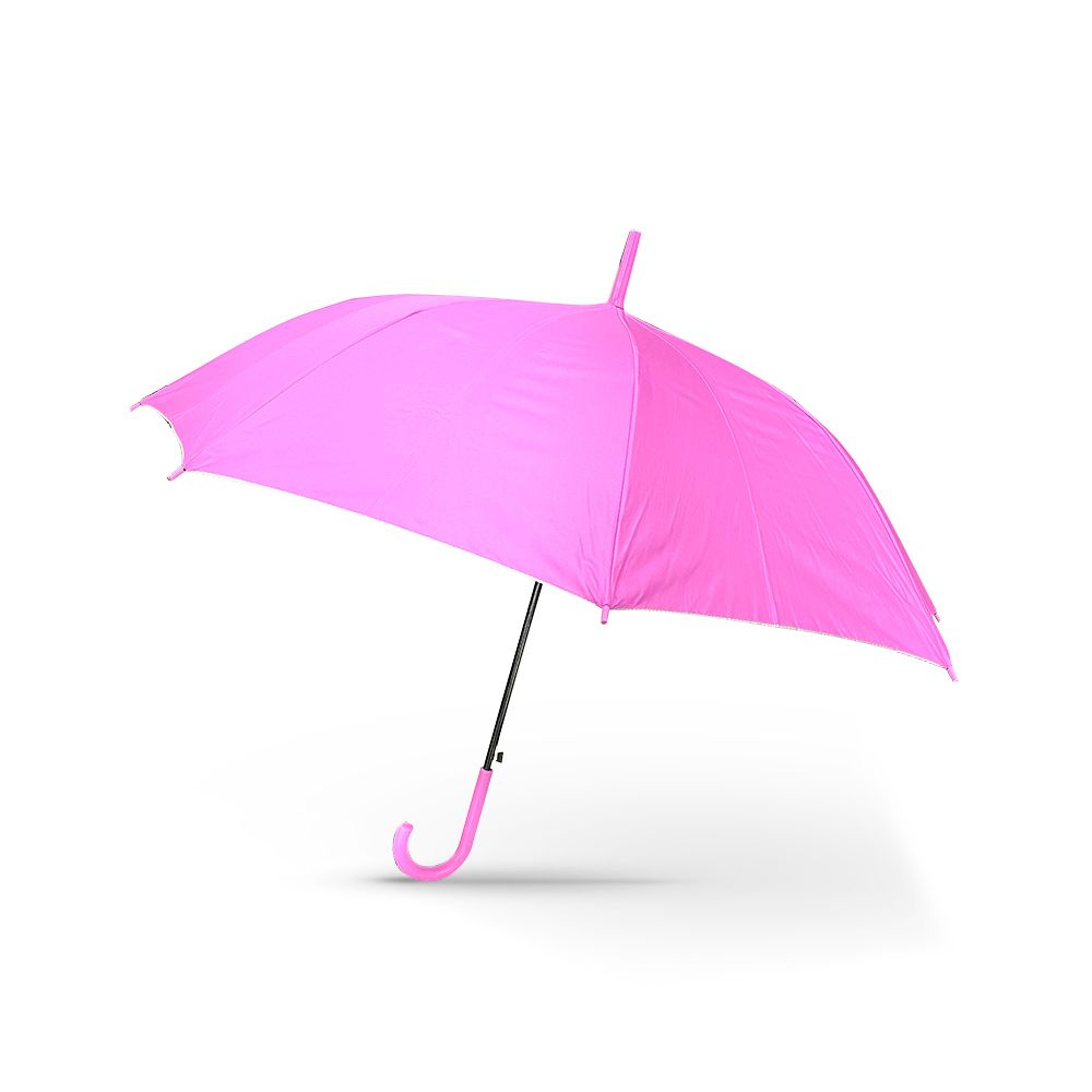 ร่มยาว สีพื้น 21 นิ้ว (คละแบบ)