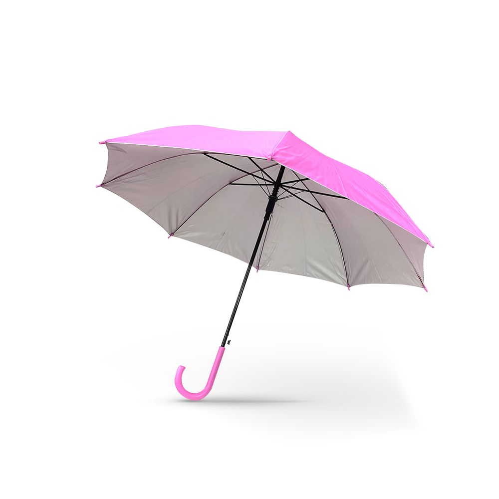 ร่มยาว สีพื้น 21 นิ้ว (คละแบบ)