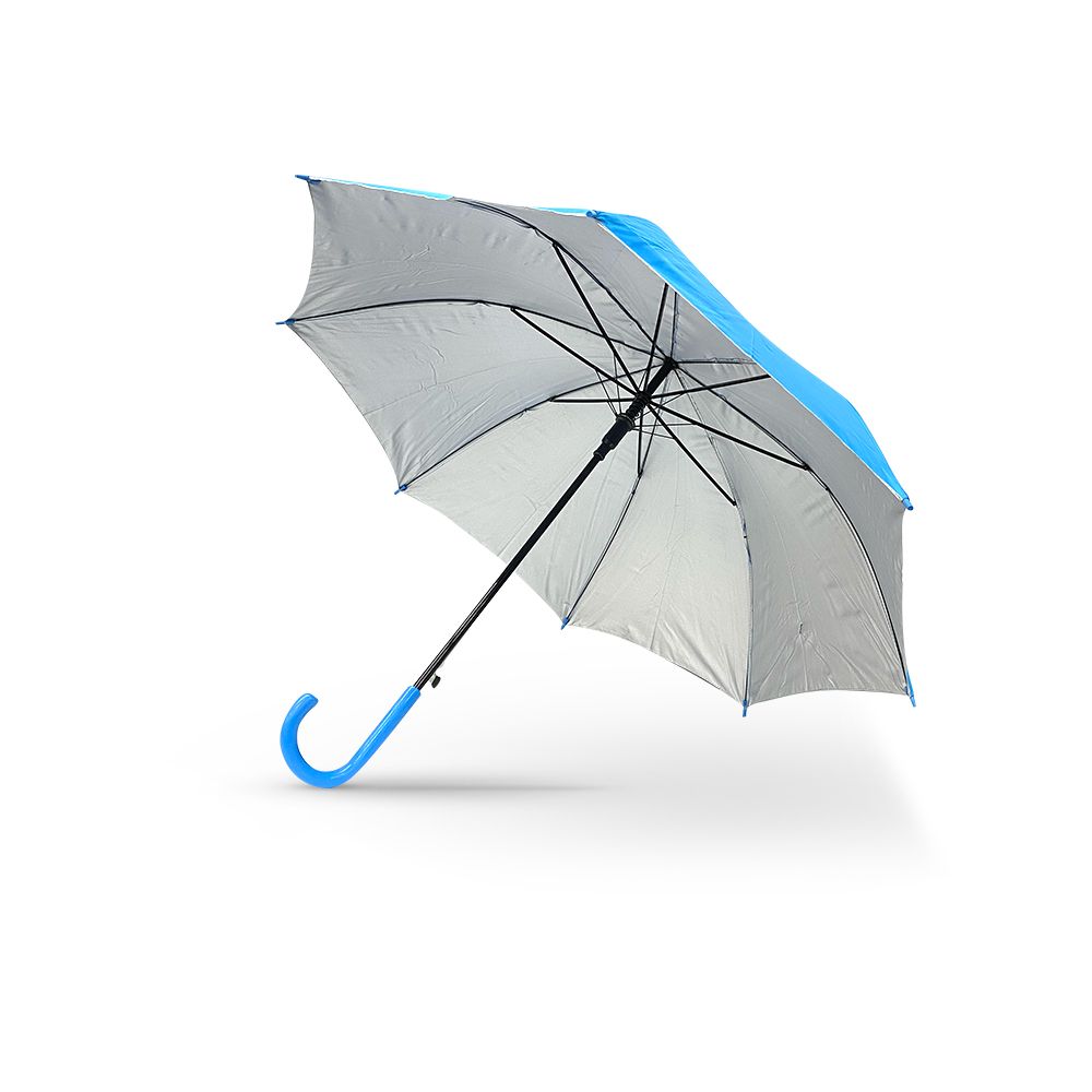 ร่มยาว สีพื้น 21 นิ้ว (คละแบบ)