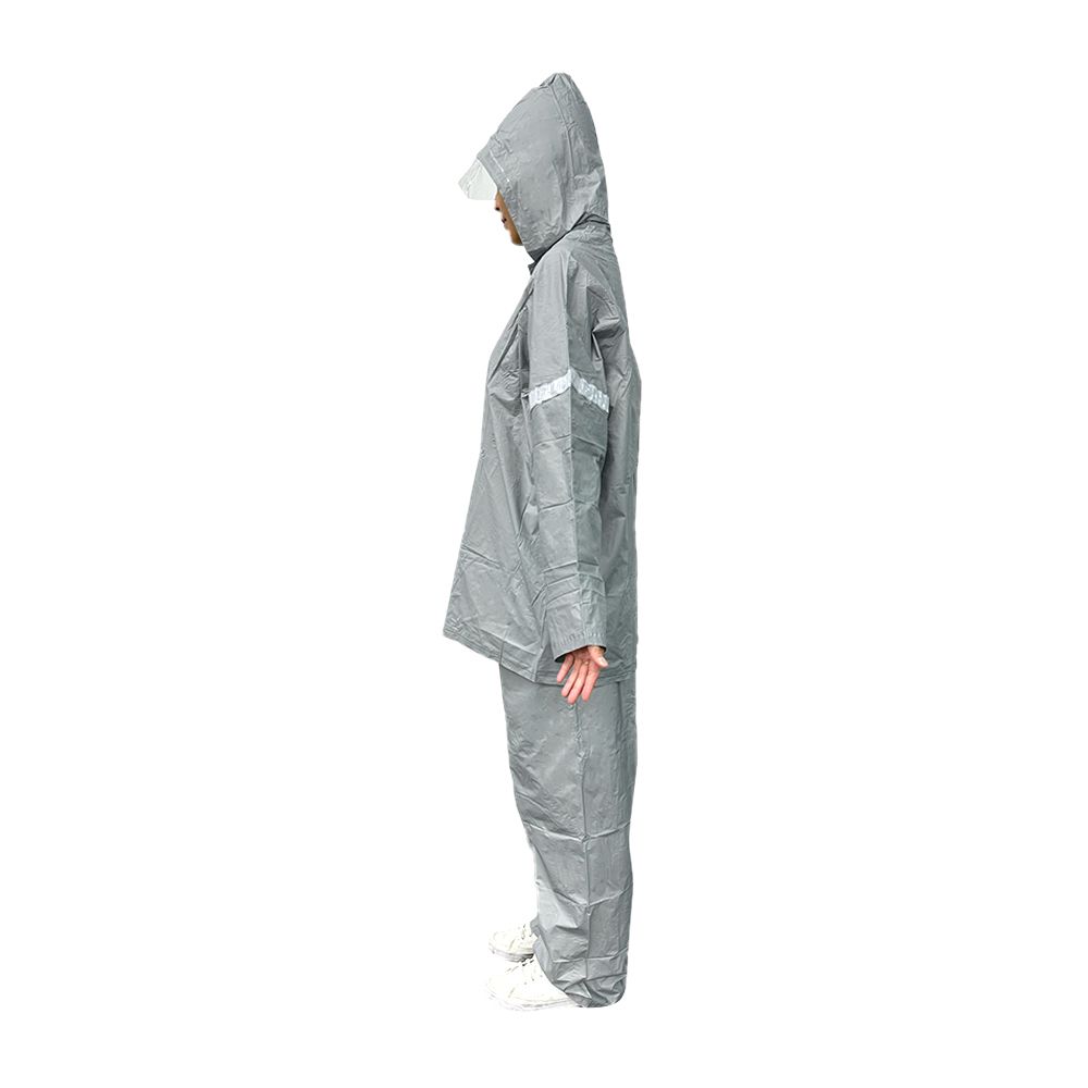 RAINCOAT SET SILVER COLOR
