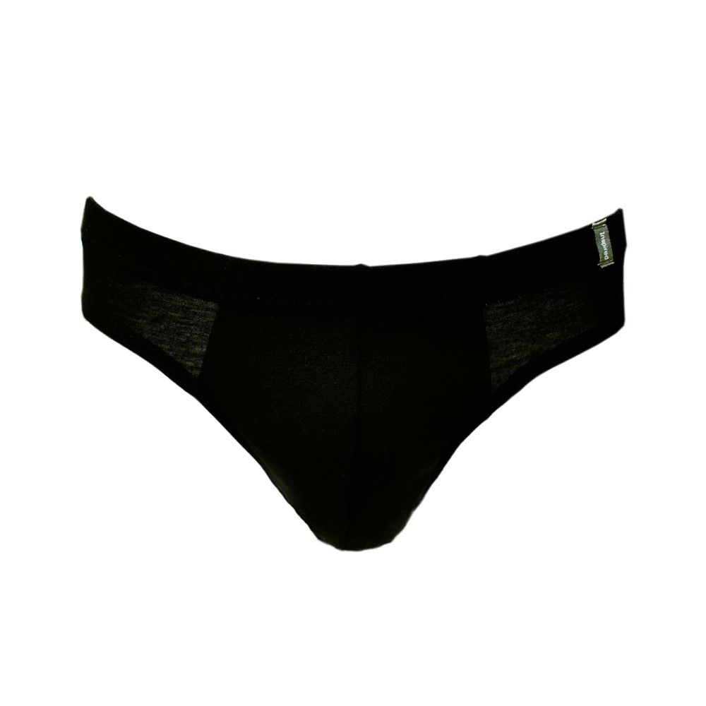 MESTYLE กางเกงในชายหุ้มยาง สีดำ ไซซ์ M แพ็ค 3